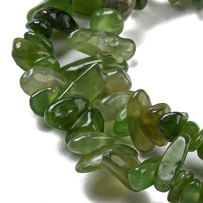 Natural Canadian Jade Beads Strands G-G0003-B38-1