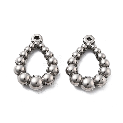 304 Stainless Steel Pendants STAS-V002-09P-1