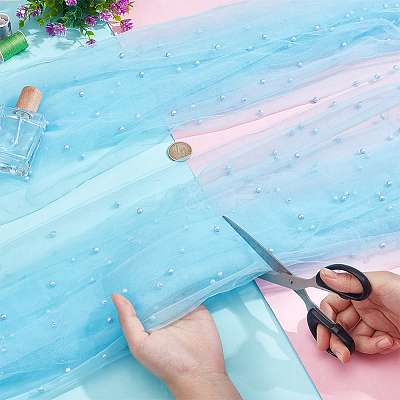 Nylon Mesh Fabrics DIY-NB0013-63C-1