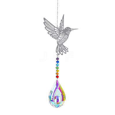 Metal Big Pendant Decorations X-HJEW-PW0001-007B-1