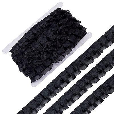 7.5 Yards Double Polyester Lace Trim for Sewing Decoration OCOR-HY0001-51C-1