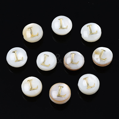 Natural Freshwater Shell Beads SHEL-S278-036L-1