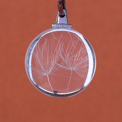 Round Alloy Glass Pendants X-GLAA-Q051-20mm-01P-1