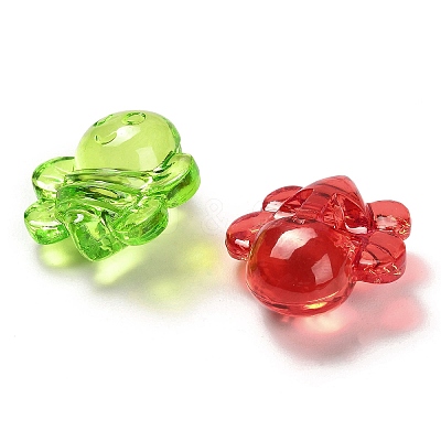 Transparent Acrylic Beads OACR-Z016-17-1