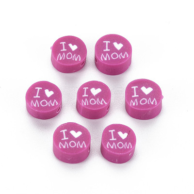 Handmade Polymer Clay Beads CLAY-T019-11G-1