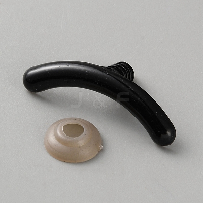 Plastic Doll Craft Mouth DOLL-WH0002-45A-1-1