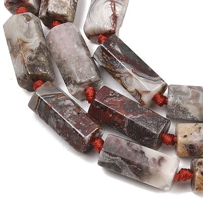Natural Mexican Crazy Lace Agate Beads Strands G-B196-C01-01-1
