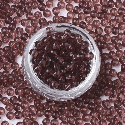 6/0 Transparent Glass Seed Beads SEED-S040-09A-02-1