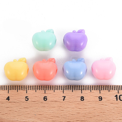 Opaque Acrylic Beads TACR-S154-43D-1