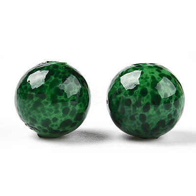 Handmade Normal Lampwork Beads LAMP-N024-08C-1