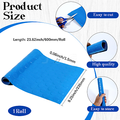 Non-slip PVC Swimming Pool Ladder Mat AJEW-WH20018-231A-02-1