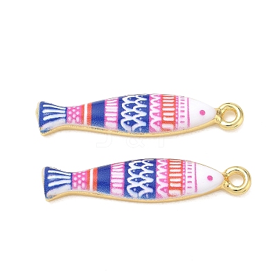 Printed Brass Pendants KK-CBA42CA-03G-02-1