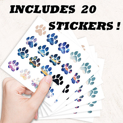 Self-Adhesive Paper Decorative Stickers DIY-WH0562-083-1