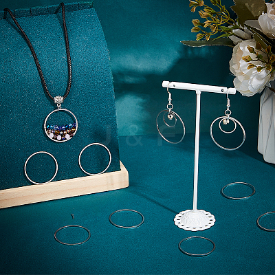 50Pcs 304 Stainless Steel Linking Ring FIND-UN0003-62-1