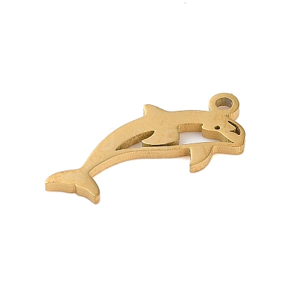 304 Stainless Steel Charms STAS-S138-01G-04-1