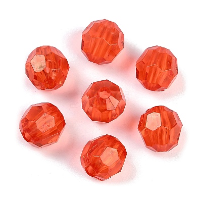 Transparent Acrylic Beads OACR-Q015-02G-1