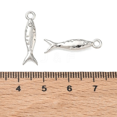 Alloy Rhinestone Pendants FIND-D044-21P-02-1