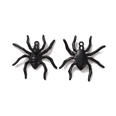 Rack Plating Alloy Halloween Style Pandants PALLOY-O109-43EB-1