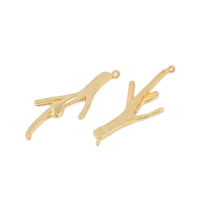 Brass Pendants KK-S395-01G-1
