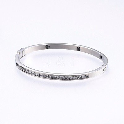 304 Stainless Steel Bangles BJEW-P223-20P-1