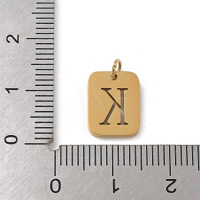 304 Stainless Steel Charms LS-STAS-R001-01G-K-1