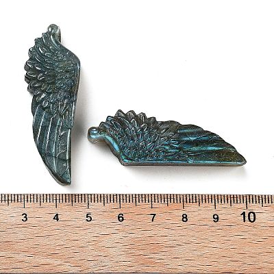 Natural Labradorite Carved Cabochons G-C152-05-1