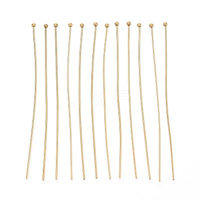 304 Stainless Steel Head Pins STAS-T065-70mm-20G-1