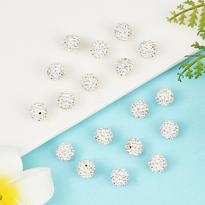 Czech Glass Rhinestones Beads LS-RB-E482-8mm-001-1