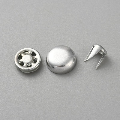 Iron Cap Top Buttons BUTT-WH0029-46A-1