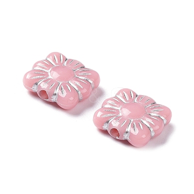 Opaque Acrylic Beads OACR-G016-26N-1