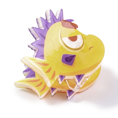 Cute Mini Tropical Fish Acrylic Claw Hair Clips PHAR-A012-04B-1
