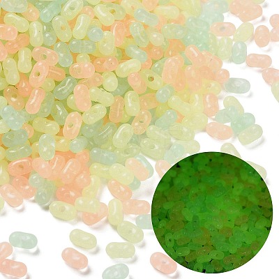 Luminous Transparent Acrylic Beads LACR-D009-01C-1