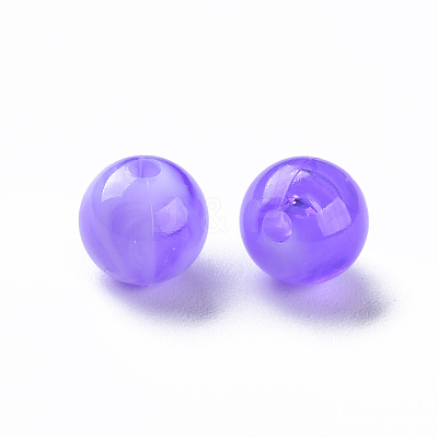 Acrylic Beads MACR-S375-001B-04-1