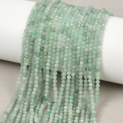 Natural Myanmar Jadeite Beads Strands G-B175-D16-2mm-1