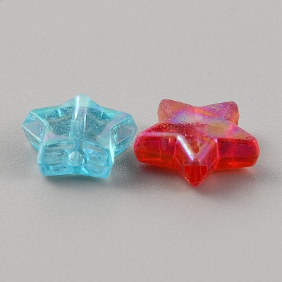 Transparent Acrylic Beads TACR-CJC0001-07-1