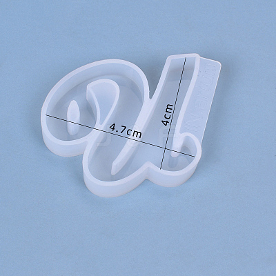 Letter DIY Silicone Molds DIY-I034-08U-1