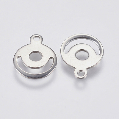 Tarnish Resistant 201 Stainless Steel Charms STAS-F139-007P-1