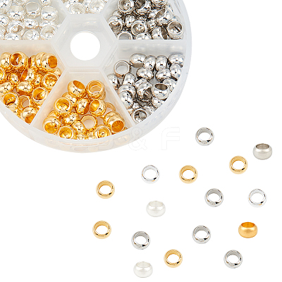 Brass European Beads OPDL-PH0006-01-1