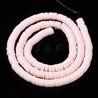 Handmade Polymer Clay Beads X-CLAY-R067-6.0mm-27-1