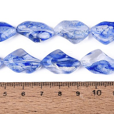 Handmade Lampwork Beads Strands LA-N046-02E-1