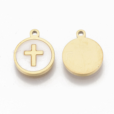 304 Stainless Steel Charms STAS-S079-124G-1