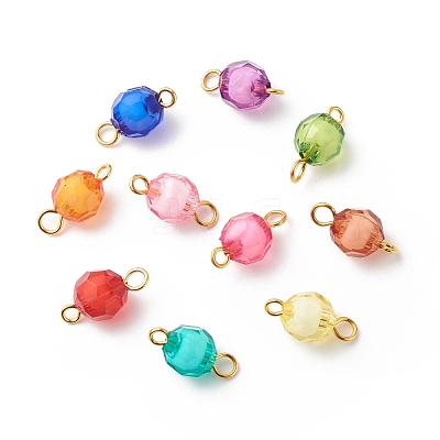 Transparent Acrylic Connector Charms PALLOY-JF01812-1