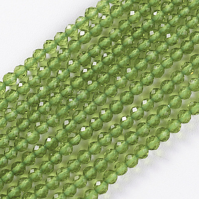 Glass Beads Strands EGLA-E057-02B-13-1