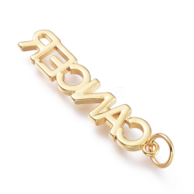 Brass Pendants ZIRC-I048-15G-07-1