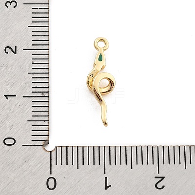 Brass Micro Pave Cubic Zirconia Pendants LS-KK-M321-01E-G03-1