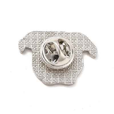 Dog Enamel Pin with Brass Butterfly Clutches LS-JEWB-A006-06D-1