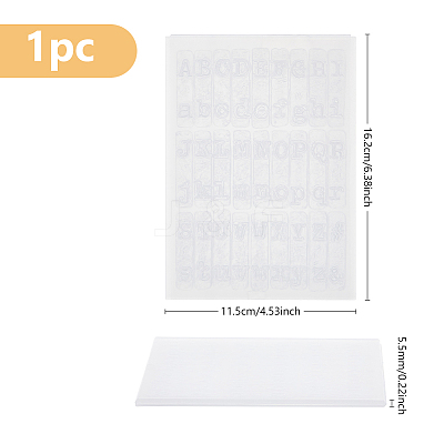 Plastic Embossing Folders DIY-WH0632-93A-1