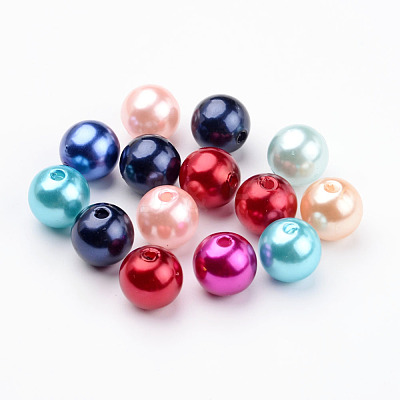Opaque Acrylic Beads PACR-12D-M-1