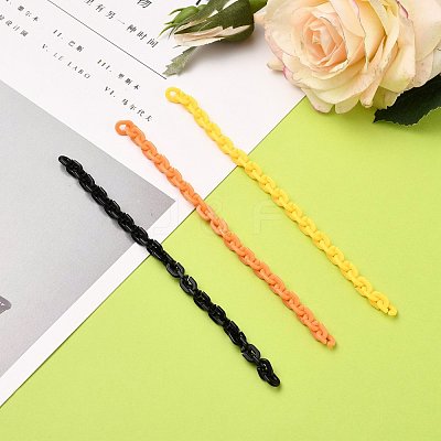 Handmade Opaque Acrylic Cable Chains AJEW-JB00768-1