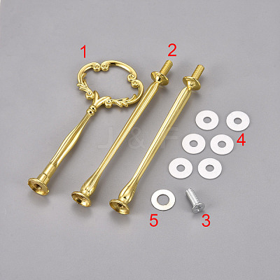 DIY 3-Layer Metal Stand Holder TOOL-WH0119-83-1